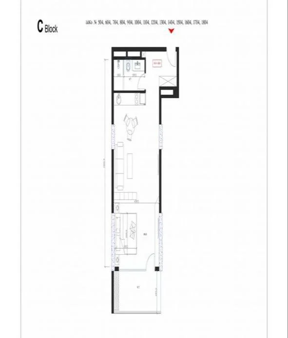1-комнатная квартира, 64 м², Marina Club — материалы квартиры