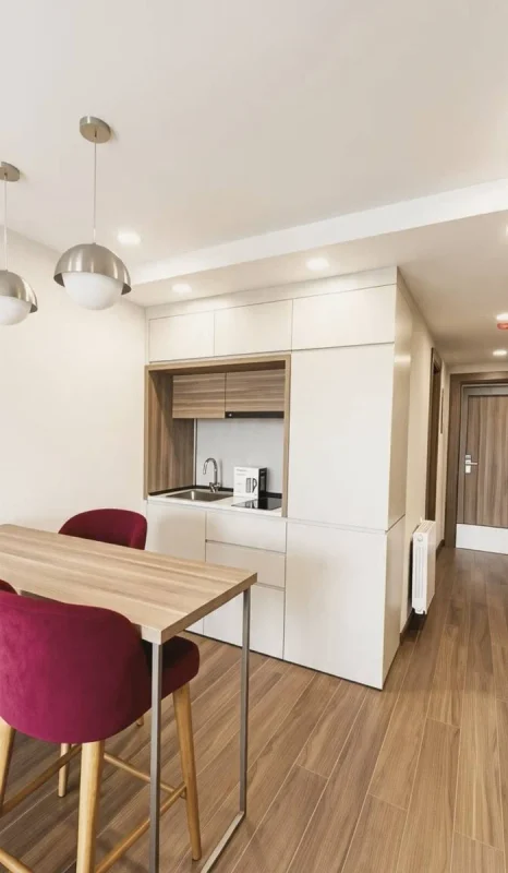 1-комнатная квартира, 33,2 м², Rainbow — материалы квартиры